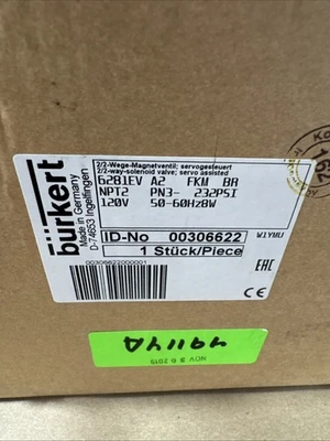 NEW Bürkert 00306622