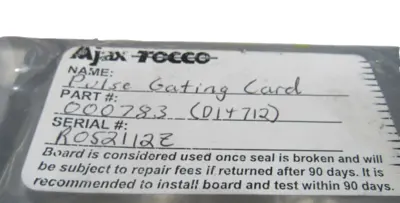 NEW TOCCO D-14712 PULSE GATING BOARD 000783