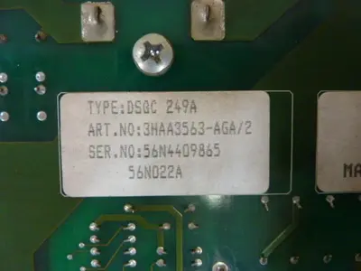 USED ABB 3HAA 3563-AGA/2