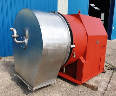 Heinkel FO 800 Inverting Filter centrifuge, 316SS.
