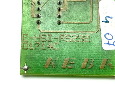 Used Keba E-HSI-RS232 Printed Circuit Boards (PCB) Michigan US | Maverick Industrial Sales #1456643