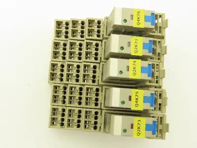 Omron G2R-2-SND1 Relay With Base 250VAC 30VDC 5A Lot of 5