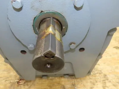 Delroyd HE80-S5 Helical Worm Gear Reducer 149:1 Ratio 9Hp 2-11 RPM 38300 In-Lb