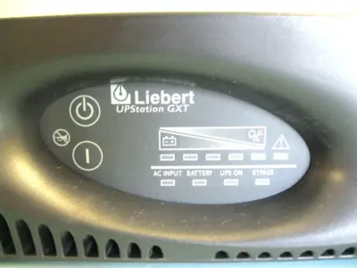 Liebert GXT2-1000RT120 UPStation Uninterruptible Power Station w Batteries A7