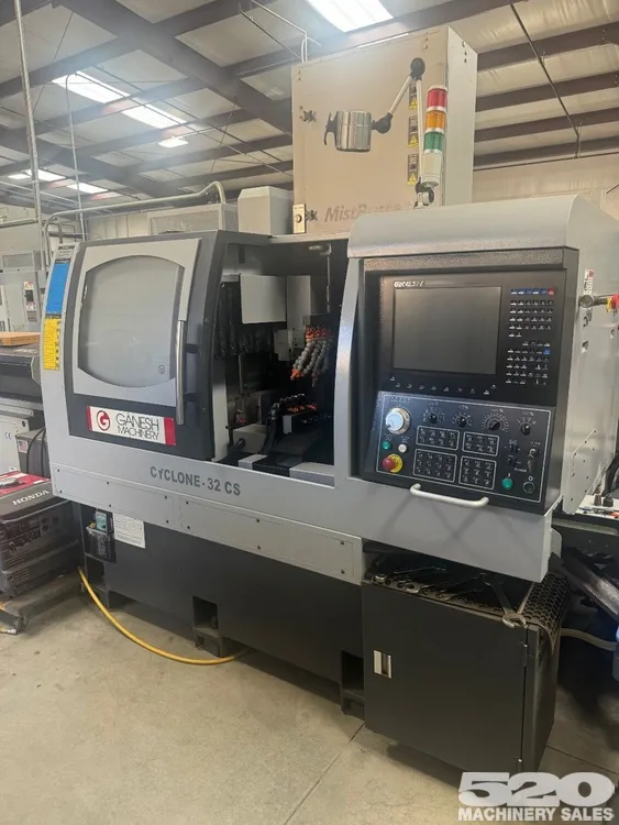 2016 GANESH CYCLONE 32CS 5-Axis or More CNC Lathes | 520 Machinery Sales LLC