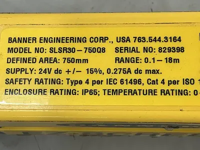 USED BANNER SLSR30-750Q8