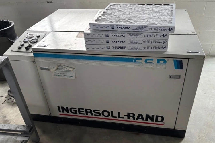 Used INGERSOLL RAND SSR-EPE25U Rotary Screw & Sliding Vane Air Compressors Massachusetts US | ARC Equipment Corp #342933