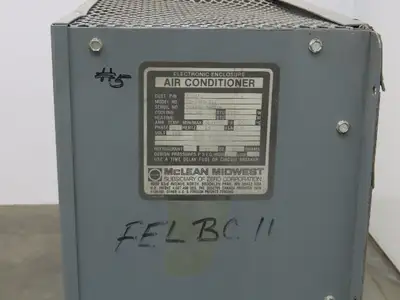 Mclean Midwest 52-1026-014 Electrical Enclosure Air Conditioner 10000 BTU 460V