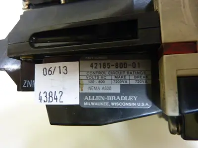 USED ALLEN BRADLEY 509-BOD SER B W39