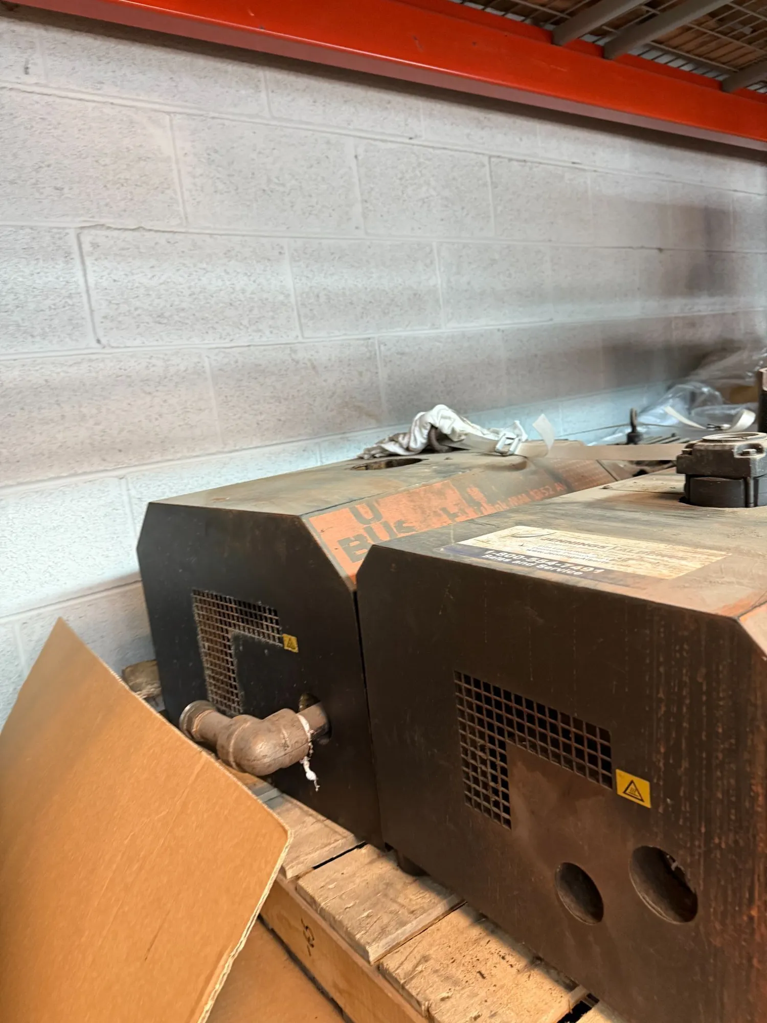 USED BUSCH VACUUM PUMP