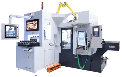 SPINNER INTEGRATED ROBOT Robots | New Vision Machine Tools, LLC (1)