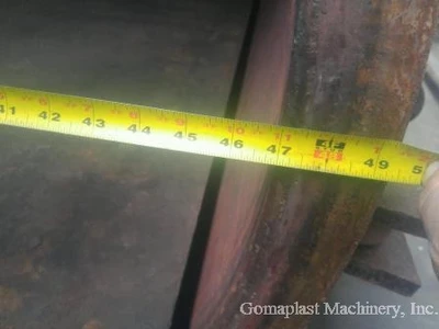 48″ Ø x 125″ L Canal Boiler Works Autoclave, Item # 1740
