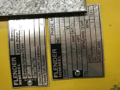 USED FLENDER A286599