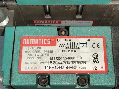 Used NUMATICS 153RD115J000000 / 152SS700K000030 Pumps Ohio US | HGR 24 #1506917