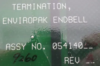 USED MEASUREX 054140-00 TERMINATION ENVIROPAK ENDBELL BOARD 05414000