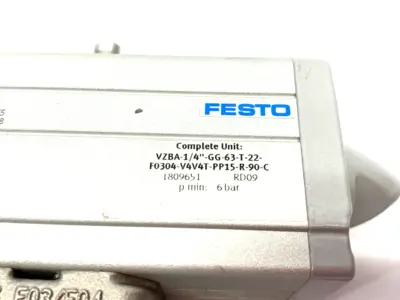 USED FESTO BALL VALVE ACTUATOR 1809651