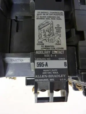 USED ALLEN BRADLEY 509-BOD SER B W24
