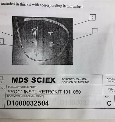 NEW SCIEX 1011050