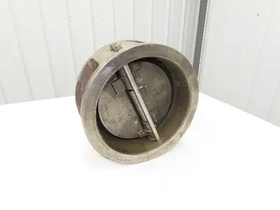 Crane G15 CMF Duo Chek II Stainless 10" Wafer Check Valve 275 PSI Class 150