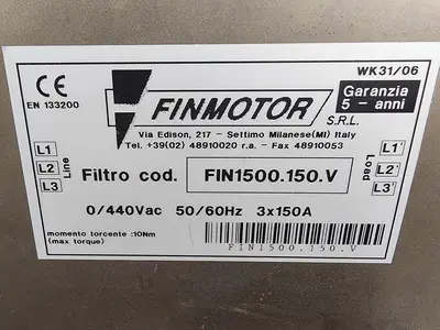 USED FINMOTOR FIN1500.150.V