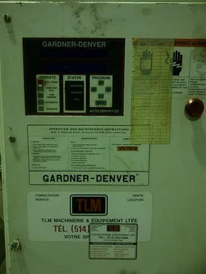 Used Gardner-Denver Electra-Saver II Rotary Screw & Sliding Vane Air Compressors Quebec CA | Machineco #1256353