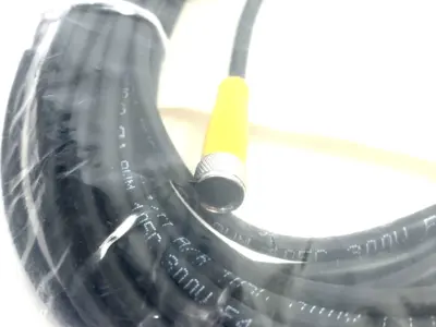 NEW TURCK PICOFAST CONNECTION CABLE SINGLE ENDED M8 3-PIN U-14841