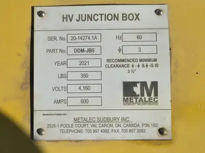 USED 2021 METALEC DDM-JB5