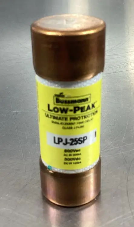 Used Bussmann LPJ-25SP Fuses | Palmetto Automation #1156143