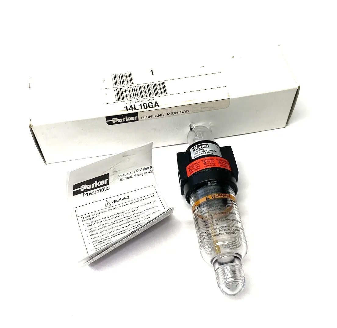 USED PARKER MODULAR LUBRICATOR 1/4" PORTS