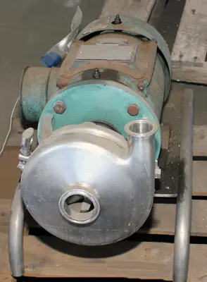 SPC7881  Pump 2x1.5x6.25 centrifugal pump, 5 hp, Stainless Steel Contact Parts