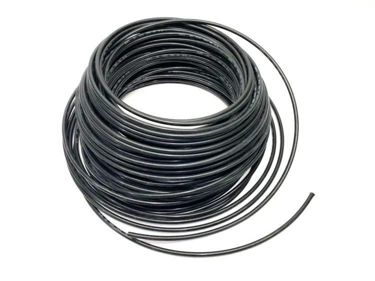 Used SMC BLACK NYLON PNEUMATIC TUBING 6MM I.D. 8MM O.D. CUT TO 200' Hoses | Maverick Industrial Sales #1103842