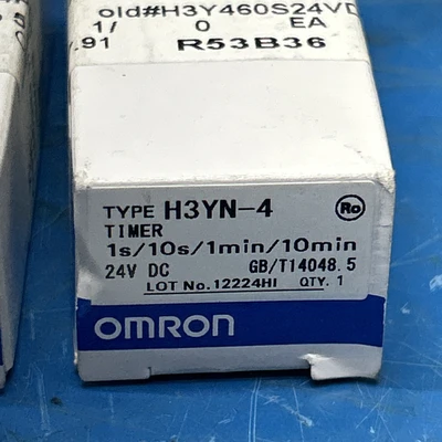NEW Omron Omron H3Y-4