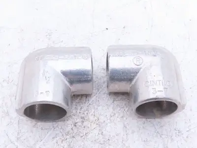 Hollaender 3-7 1-1/4 Speed-Rail Elbow 1-1/4" Pipe Fits 1.66" OD Lot of 7