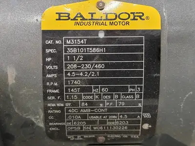 USED BALDOR M315RT