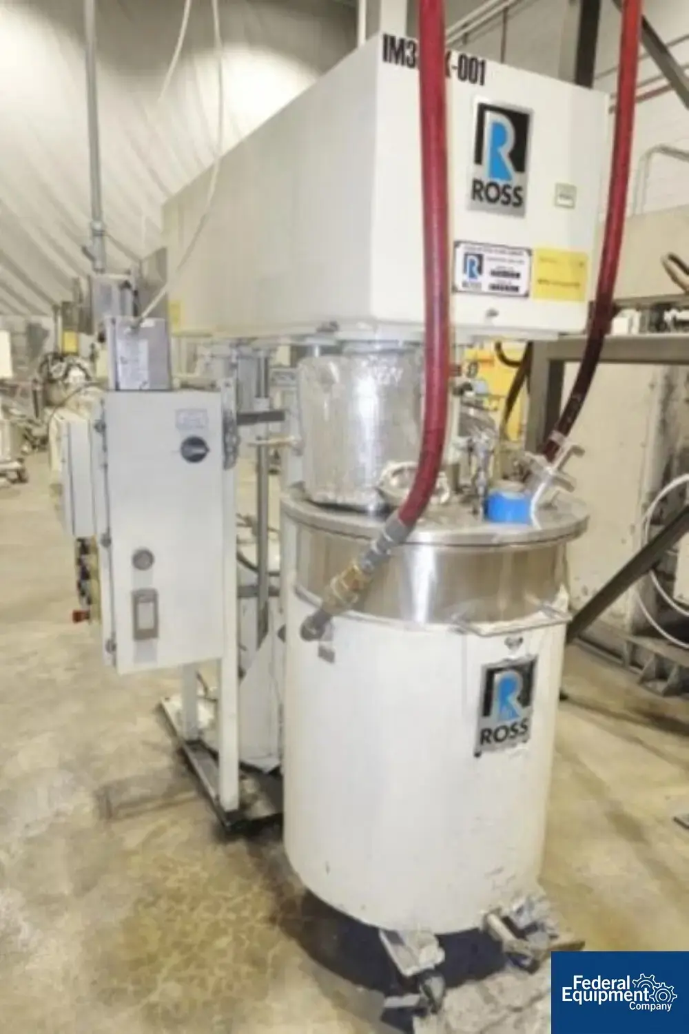 USED Ross 50 Gal Ross Multi Shaft Mixer, S/S, Model CDA-50