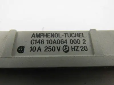 Amphenol/EuroFlex C146 10A064 000 2 male Connector W/66' 13 Conductor Cord Wire