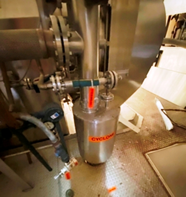 Heinkel HF 800.1 Inverting Filter centrifuge, Hastelloy C-22.