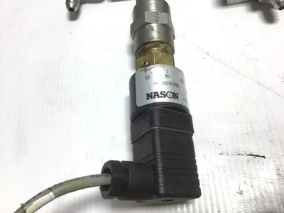 Burkert B10-3-AST Pneumatic Volume Booster with Single Gauge Solenoid Valve