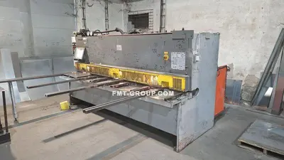 Used 1990 PIESOK CNTA 3150/6,3A Power Squaring Shears (Inch) SK | F.M.T. Group s.r.o. #1253227