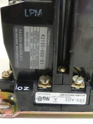 USED ALLEN BRADLEY 509-BOD SER B W25