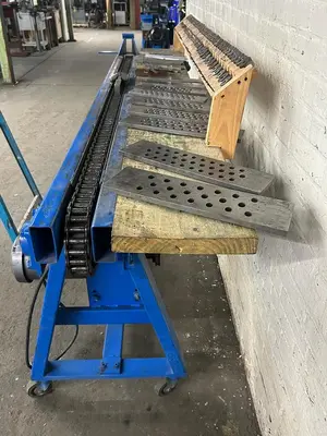 Power Motorized Draw Bench 6'5" Complete with Draw Dies / Draw Plates