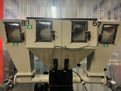 Conair True Blend 8 Comp .Gravimetric Blenders (3) New 2015 Mdl. TB500