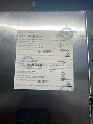 USED VWR GTVWG49FSSA STAINLESS STEEL DOUBLE DOOR FREEZER - 25°C 49 CU, FT.