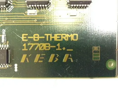 USED KEBA E-8-THERMO 1770B-1