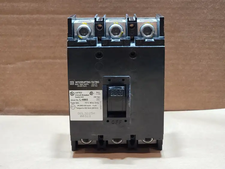 Used SQUARE D Q2L3225H Switchgears British Columbia CA | Lenmark #835431