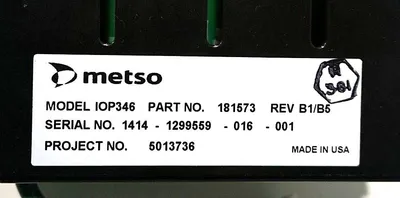 NEW METSO IOP346