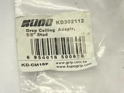 USED KUPO BABY DROP CEILING ADAPTER STUD 5/8"