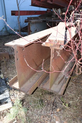 (2) 21-3/4"H & (14) 21.5'H x 12"W Top x 8.25"W Bottom I Beam