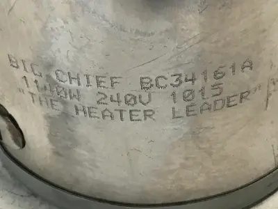 USED BIG CHIEF BC34161A