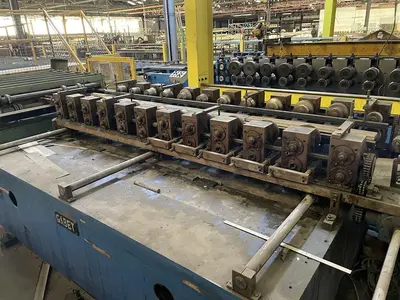 USED DIMECO ROLLFORMING LINE 1250 X 1 MM